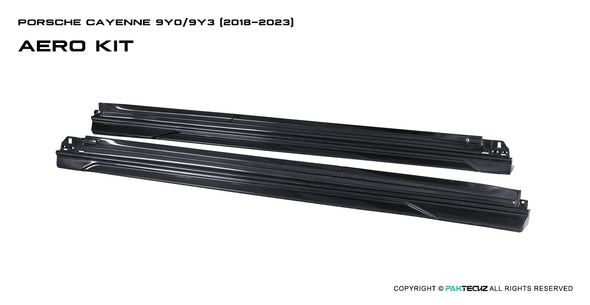 Paktechz Dry Carbon Fiber Aero Body Kit for Porsche Cayenne 9Y0 / Cayenne Coupe 9Y3 2018-2023