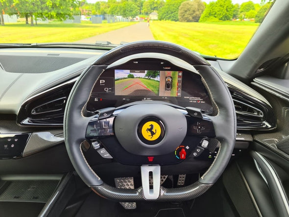 Ferrari Purosangue Leather & Carbon Fiber LED Steering Wheel