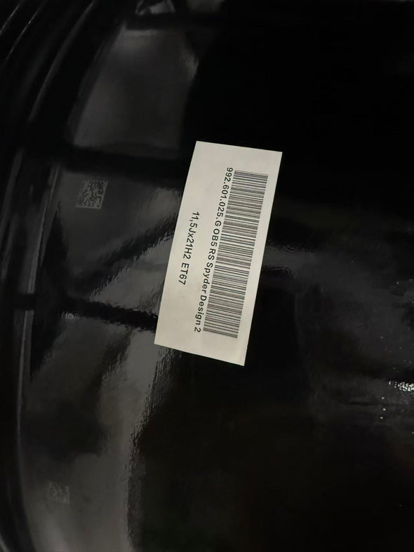 (Demo Car Wheels) 20”/21" Porsche 911 992 Carrera Exclusive Design OE Wheels