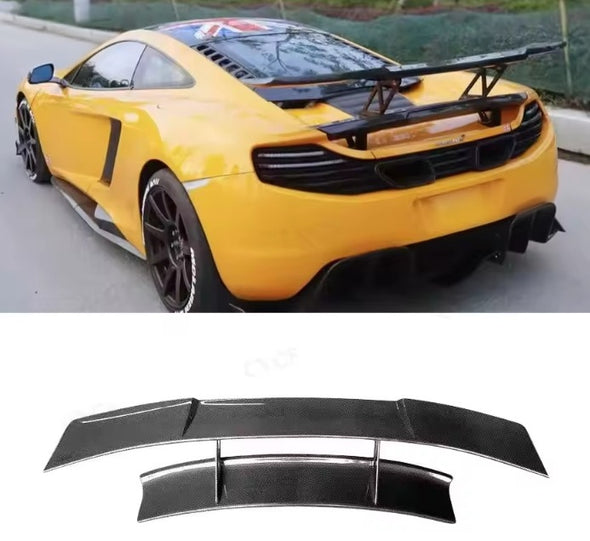 Darwinpro 2011-2017 McLaren 650S / MP4-12C BKSS Style Rear Wing Spoiler with Air Brake
