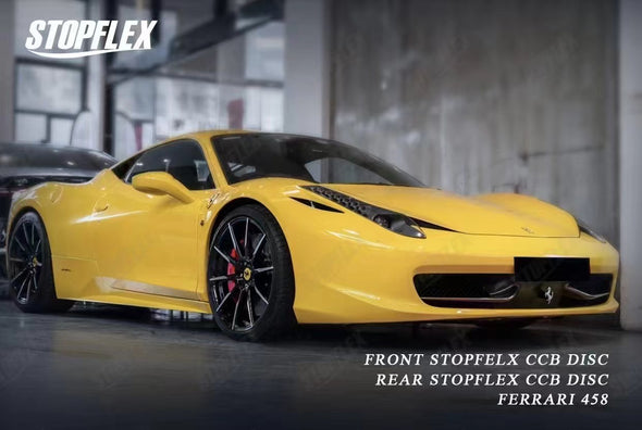 StopFlex Carbon Ceramic Brake Discs Set for Ferrari 458 Italia / Spider / Speciale