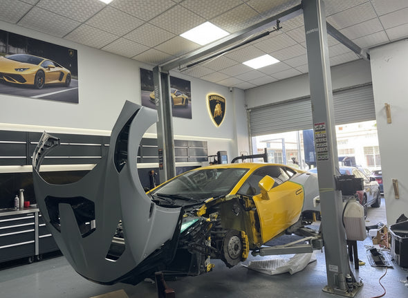 STO Style Dry Carbon Fiber Conversion Body Kit for Lamborghini Huracan LP610-4 & LP580-2