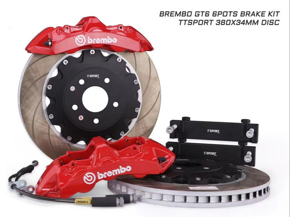 Brembo GT6 6 POT Big Brake Kit w/ High Carbon Discs