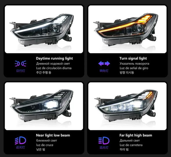 Maserati Ghibli 2014-2021 DRL AFS LED Headlights