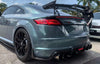 Karbel Carbon Dry Carbon Fiber Rear Diffuser 3 Pcs for Audi MK3 TTS & TT S-Line 2015-2019