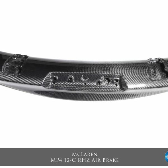 RevoZport MP4-12C / 650 RHZ Dry Carbon Fiber Air Brake Rear Wing Spoiler for McLaren 650S / MP4-12C