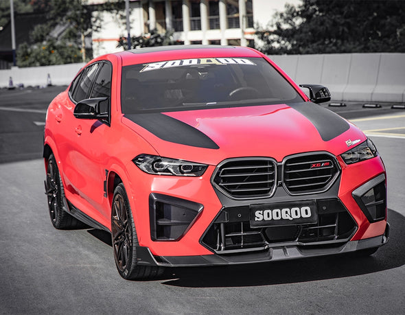 SooQoo BMW X6M F96 LCI 2023+ Dry Carbon Fiber Bodykit