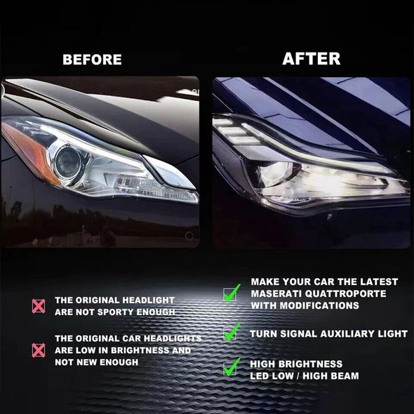 Maserati Quattroporte 2013-2020 DRL AFS LED Headlights
