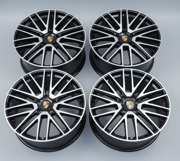 (Demo Car Wheels) 22” Porsche Cayenne Turbo Design OE Wheels