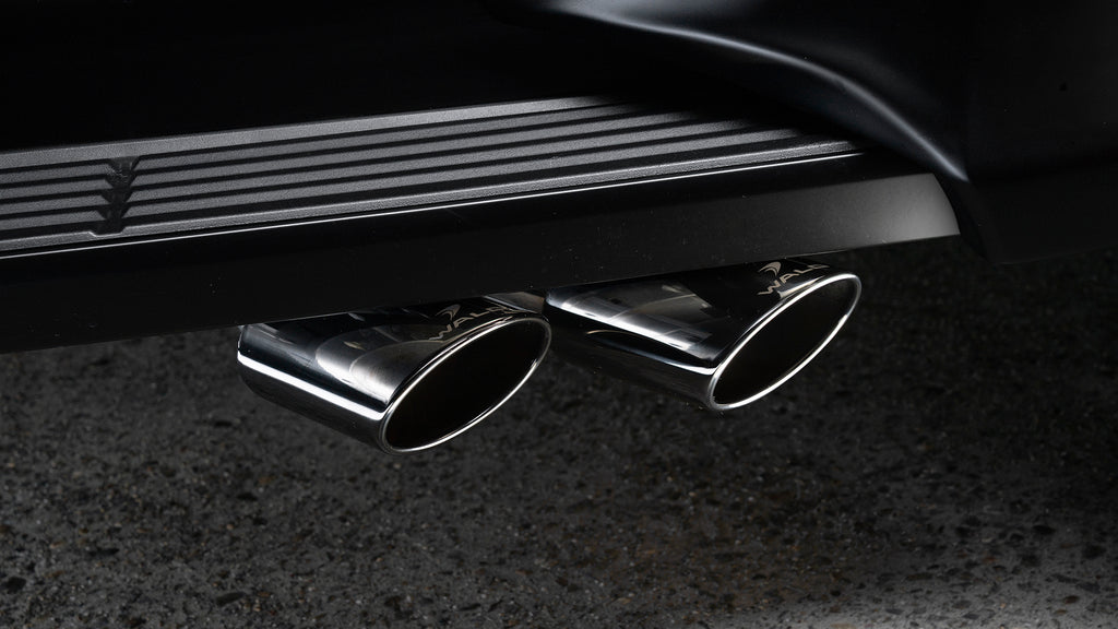 Wald Black Bison Side Outlets Exhaust System for Toyota Land