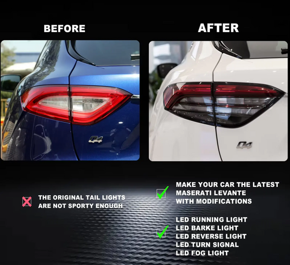 Maserati 2016-2021 Levante LED Taillights