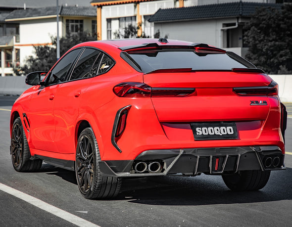 SooQoo BMW X6M F96 LCI 2023+ Dry Carbon Fiber Bodykit