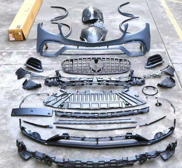 Mercedes-Benz GLC Coupe C253 / SUV V253 (2016-2019) GLC63 AMG Style Front End Conversion Kit