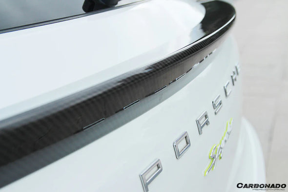 Carbonado Carbon Fiber Rear Spoiler for Porsche Macan / Macan S / Macan GTS 2014-2021