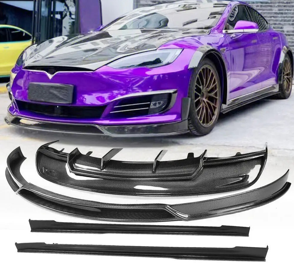 Module S Body Kit REVO CARBON FIBER AERO (WIDEBODY) KIT FOR TESLA MODEL S 2016+ – CarGym