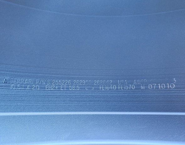 Ferrari Wheels. Front: 255225 | Rear: 255226