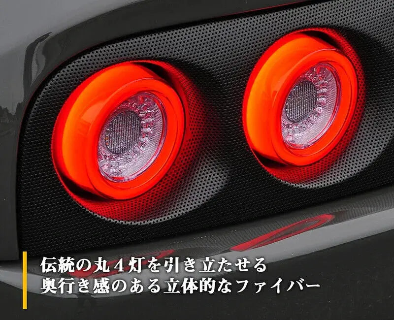 Ring Led Rear Light Ferrari F355 F550 F575 F512 F50 Halo Ring LED Tail Lights – CarGym