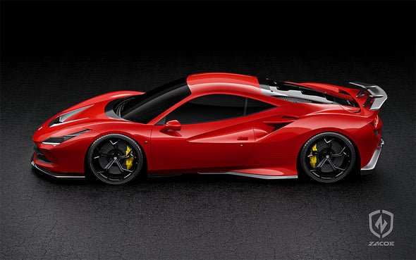 Zacoe x Ferrari F8 Tributo Carbon Fiber Body Kit