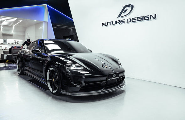 Future Design Carbon Fiber Side Skirts for Porsche Taycan 2020+