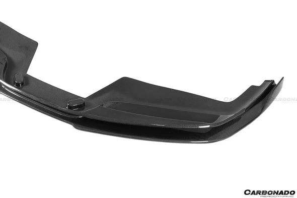 Carbonado 2015-2020 Ferrari 488 GTB / Spyder VRS Style Carbon Fiber Front Lip Spoiler