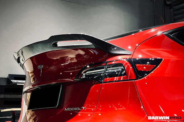 DarwinPro Carbon Fiber Rear Spoiler for Tesla Model Y