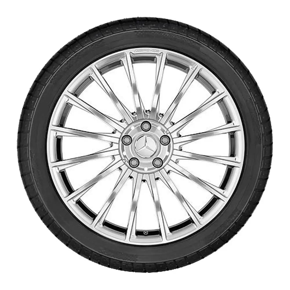 Multi Spoke S Class Rims 20” Mercedes-Benz S-Class AMG Multi-Spoke Forged OEM Complete Wheel Se ...