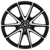 20” Mercedes-Benz S-Class AMG 10-Spoke OE Complete Wheel Set