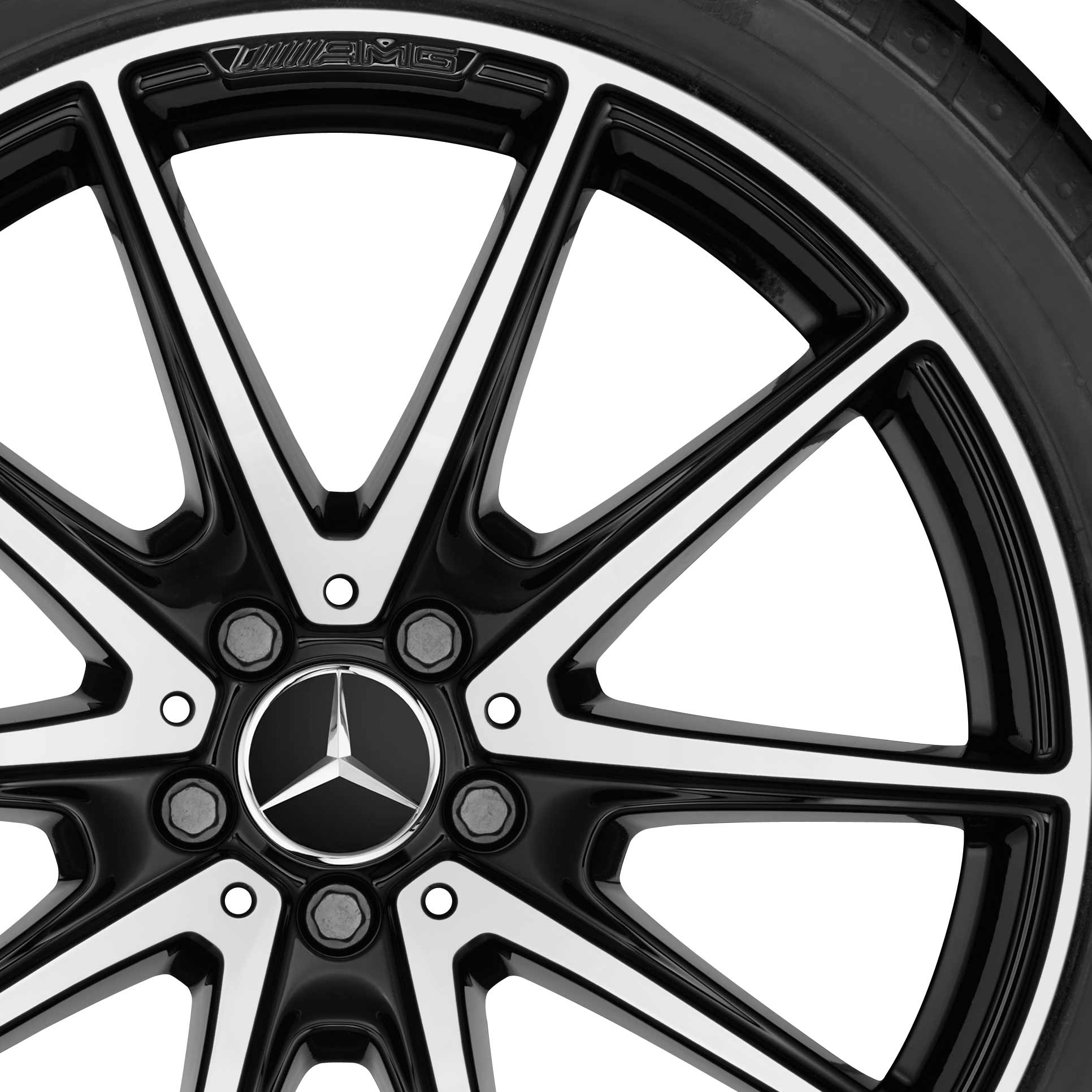 20” MercedesBenz SClass AMG 10Spoke OE Complete Wheel Set CarGym