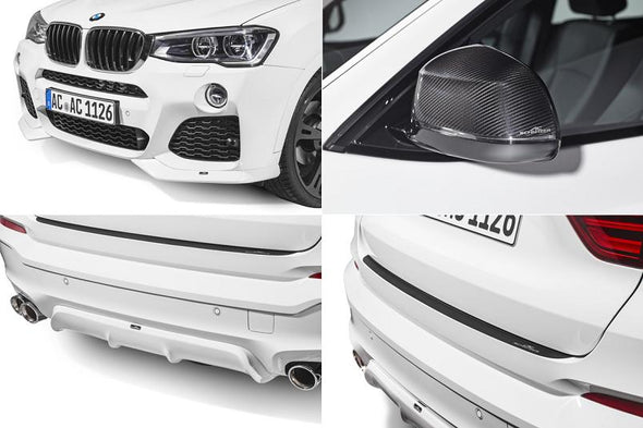 AC Schnitzer BMW X4 Front Spoiler elements for M-Technik Cars