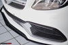DarwinPro 2015-2018 Mercedes Benz W205 C63/S AMG Carbon Fiber Front Bumper Spoiler Accessory (6pcs)
