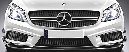 Mercedes-Benz W176 A-Class AMG A45 Style 2 Rows Front Grill