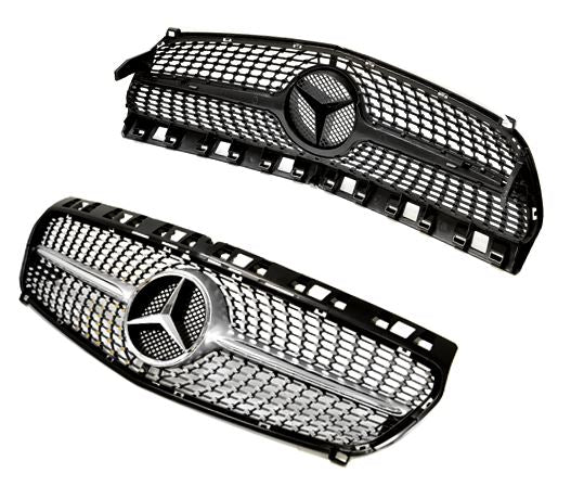Mercedes-Benz W176 A-Class AMG Diamond Style Front Grill
