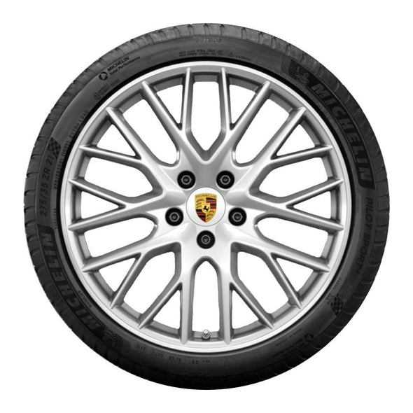 21” Porsche Panamera Sport Design OEM Complete Wheel Set