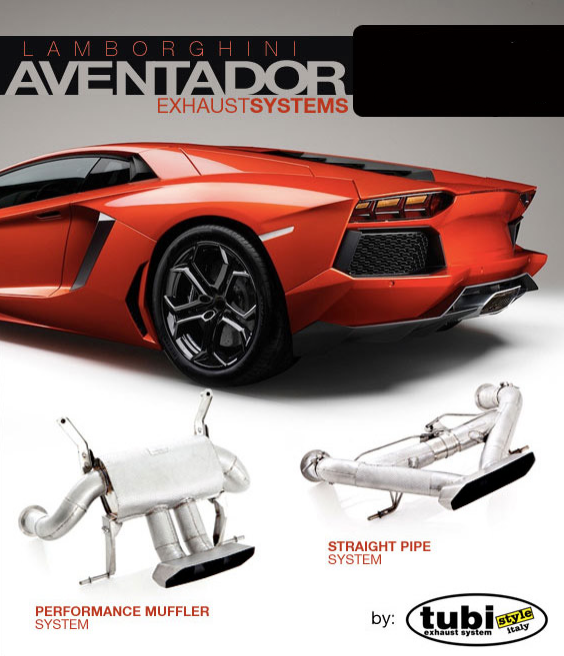 Tubi Style - Lamborghini Aventador LP-700 Exhaust System