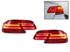 BMW E92 3-Series LCI Facelift Stye Red & Clear LED Taillight