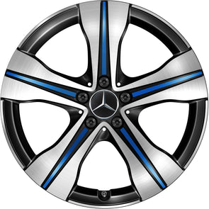 19" Mercedes-Benz EQB X253 5 Spoke Aero OEM Wheels