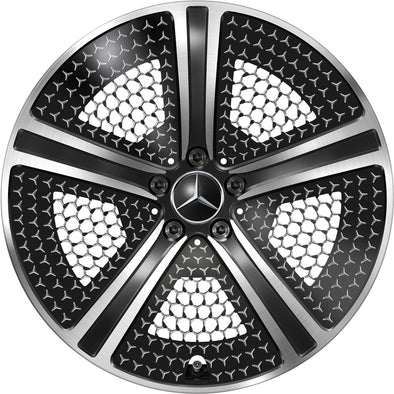 20" Mercedes-Benz EQE V295 5 Spoke Aero OE Wheels