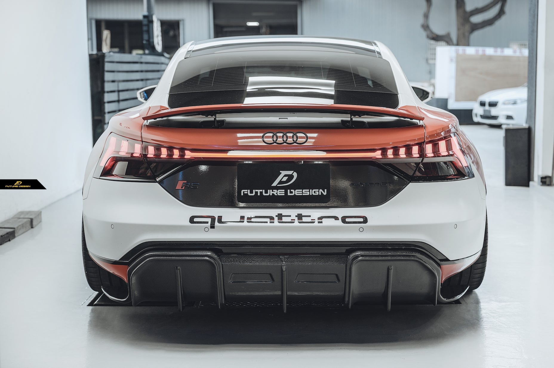 Future Design Blaze Carbon Fiber Rear Diffuser for Audi E-Tron GT – CarGym