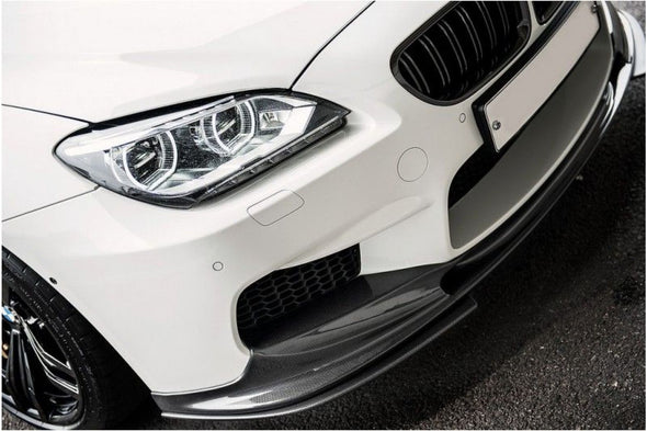 BMW F06 F12 F13 (M6 Use) 3D Style Carbon Fiber Front Spoiler