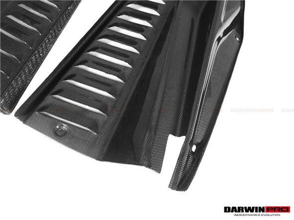 Darwinpro 2010-2015 Ferrari 458 Coupe/Speciale Dry Carbon Fiber Engine Bay Panels