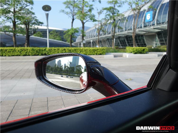 Darwinpro 2010-2015 Ferrari 458 Coupe/Spyder/Speciale Carbon Fiber Mirror Replacement