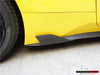 Darwinpro 2010-2015 Ferrari 458 Coupe/Spyder Speciale Style Carbon Fiber Side Skirts Canards