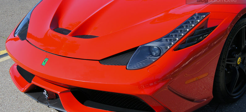 Autoabdeckung Outdoor für Ferrari Laferrari Coupé 2014-2023,Sommer  Sonnenschutzmittel|Automobilkomponenten verhindern Altern|Side
