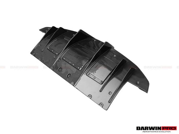 Darwinpro 2013-2015 Ferrari 458 Speciale Carbon Fiber Rear Diffuser