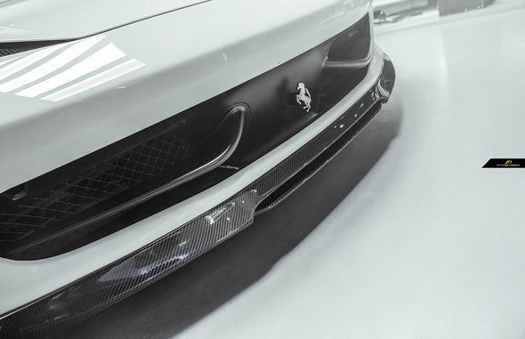 Future Design Dry Carbon Fiber Front Lip for Ferrari 458 Italia