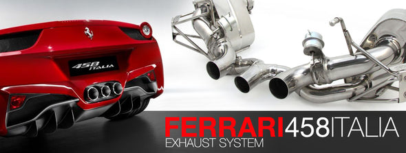 Tubi Style - Ferrari 458 Italia Exhaust System (W/ Valves)