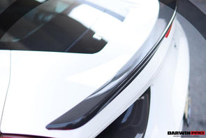 DarwinPro 2015-2020 Ferrari 488 GTB BKSS Style Dry Carbon Fiber Trunk Spoiler