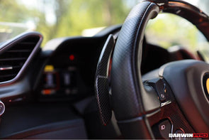 DarwinPro 2015-2019 Ferrari 488 GTB/Spyder Dry Carbon Fiber Paddles Shift