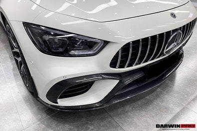 DarwinPro 2019+ Mercedes Benz AMG GT63/S 4Door Coupe X290 Carbon Fiber Mid Front Lip