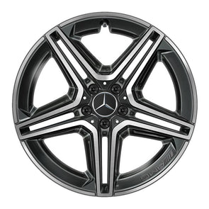 20” Mercedes-Benz GLE AMG 5-twin-spoke OEM Complete Wheel Set
